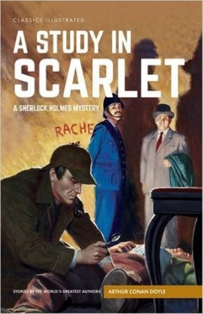 تصویر  A Study in Scarlet A Sherlock Holmes Mystery Classics Illustrated