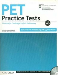 تصویر  PET Practice Tests with key