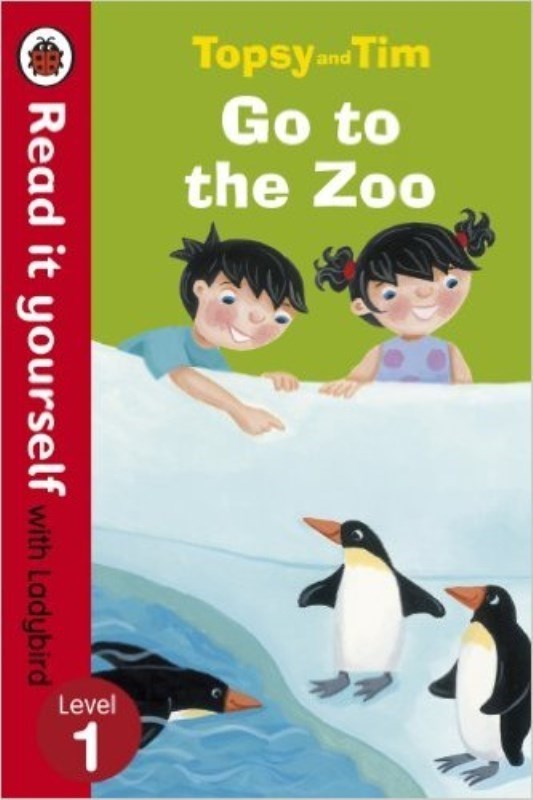 تصویر  Topsy and tim go to the zoo