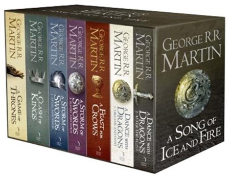 تصویر  A song of ice and fire 6 volumes