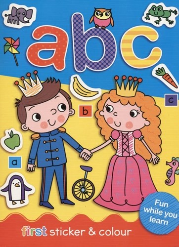 تصویر  ABC First Sticker and Colour 