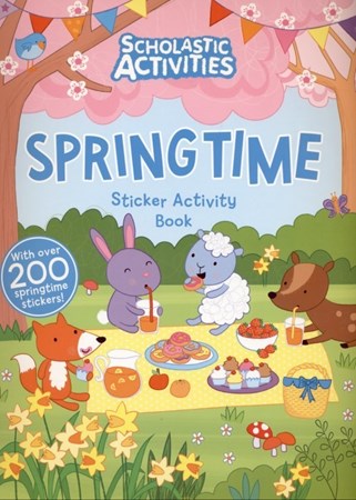 تصویر  Springtime Sticker Activity