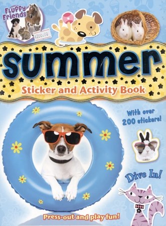تصویر  Summer Sticker Activity