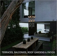 تصویر  Terraces balconies roof gardens patios