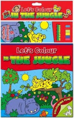 تصویر  lets colour in the jungle