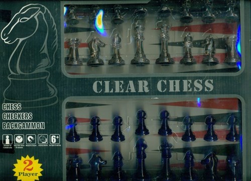 تصویر  شطرنج بزرگ 3 در 1