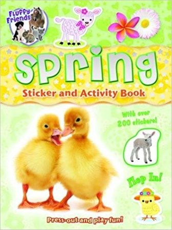 تصویر  Spring Sticker Activity Fluffy Friends