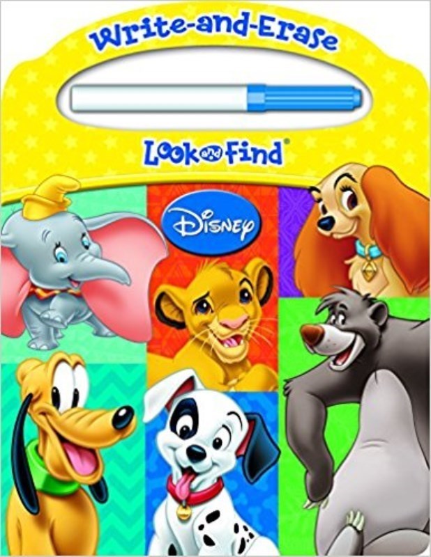 تصویر  Disney Classics Write And Erase Look And Find