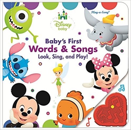 تصویر  Disney Baby Babys First Musical Treasury Words and Songs Look Sing and Play
