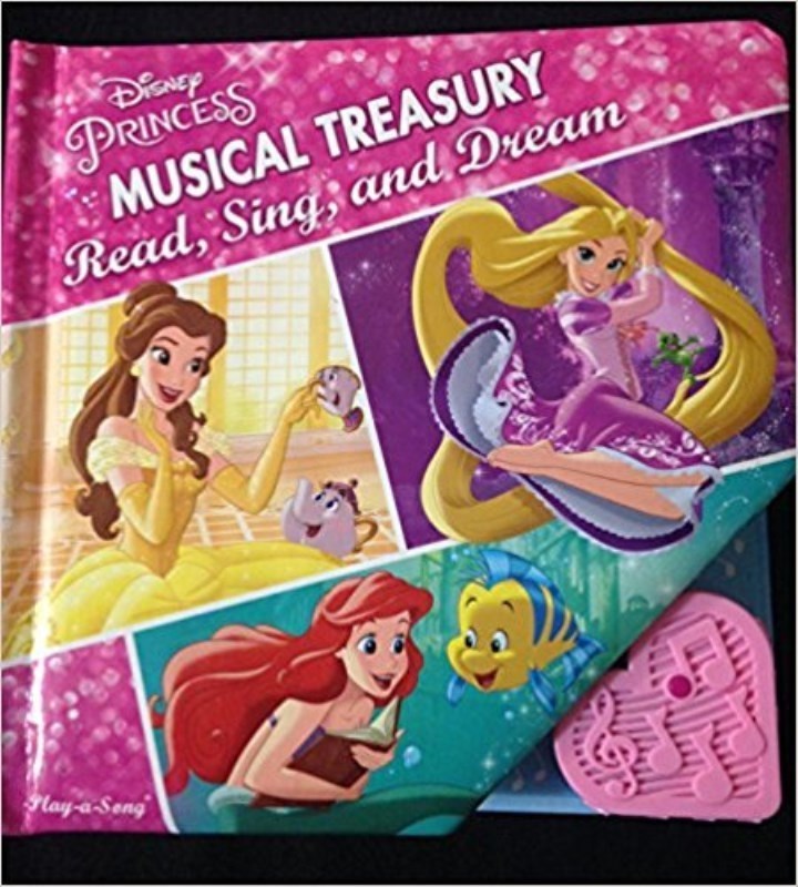 تصویر  Disney Princess Musical Treasury Read Sing and Dream with play