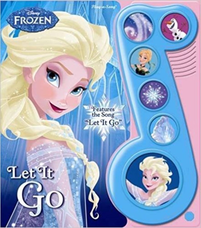 تصویر  Frozen Let It Go Little Music Note Sound Book