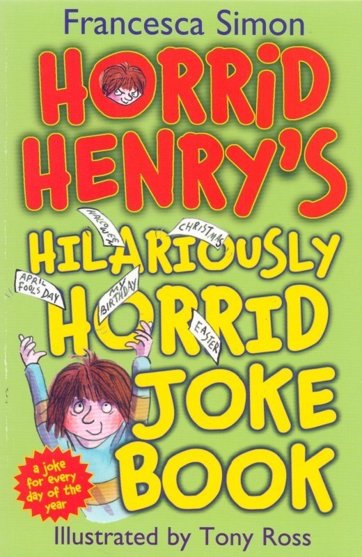 تصویر  Horrid Henrys hilariously horrid joke book